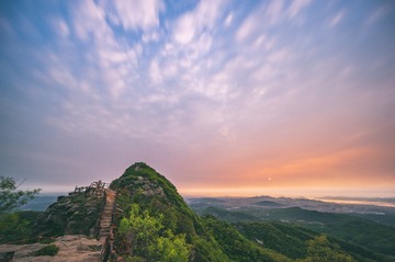 夕照小黑山