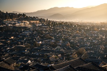 俯瞰丽江