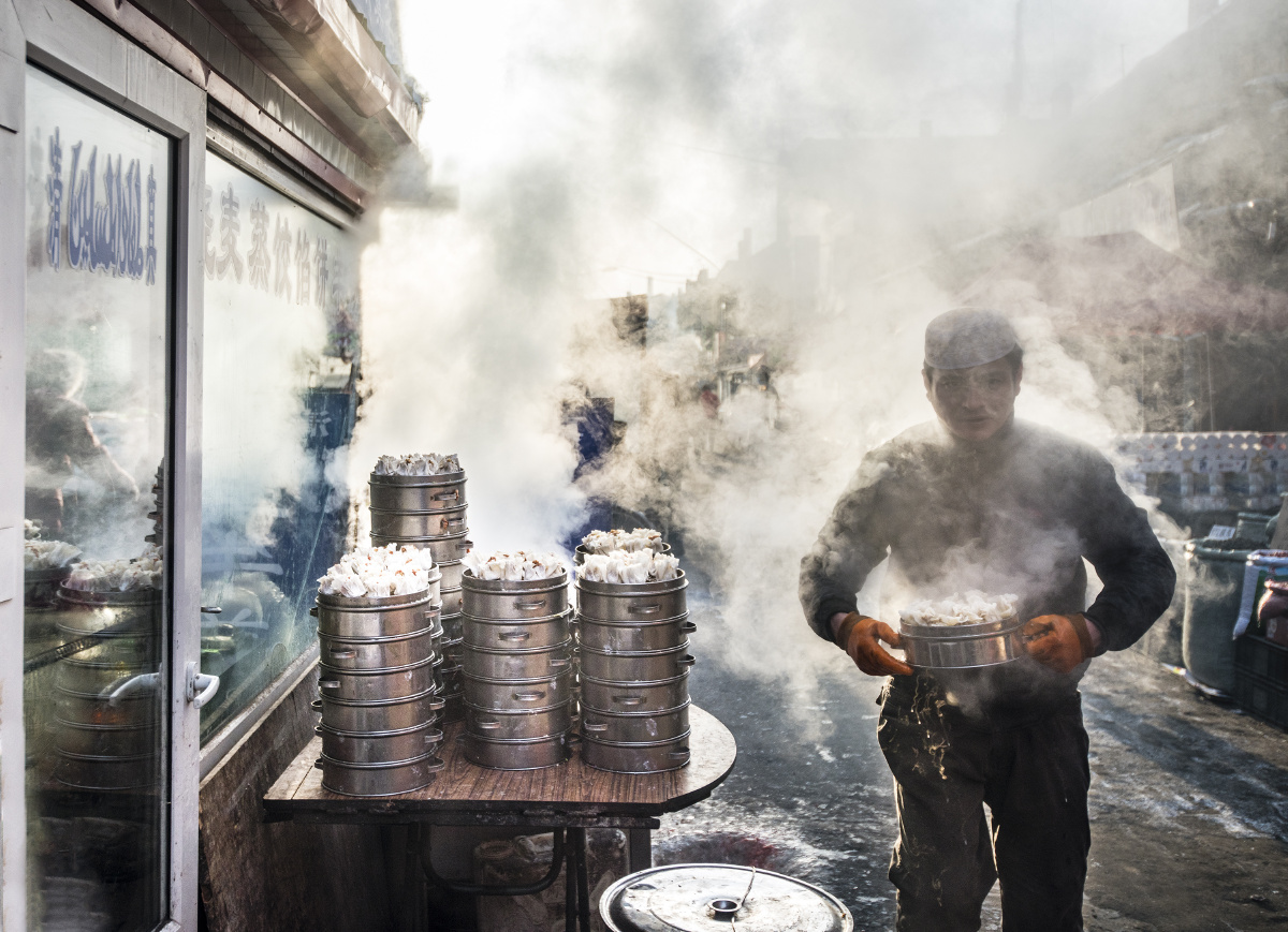 老道外的早点烧卖铺