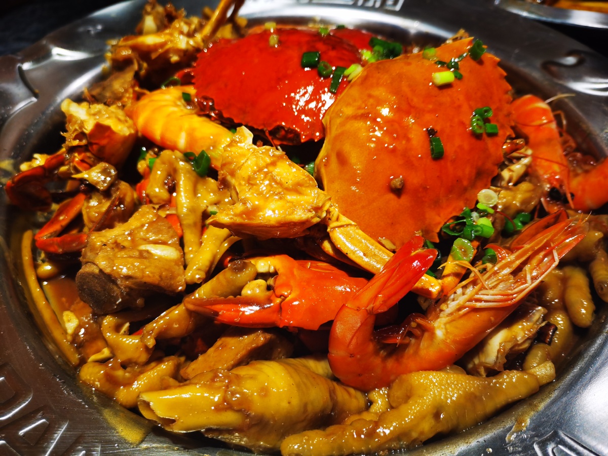 蟹虾煲好美味