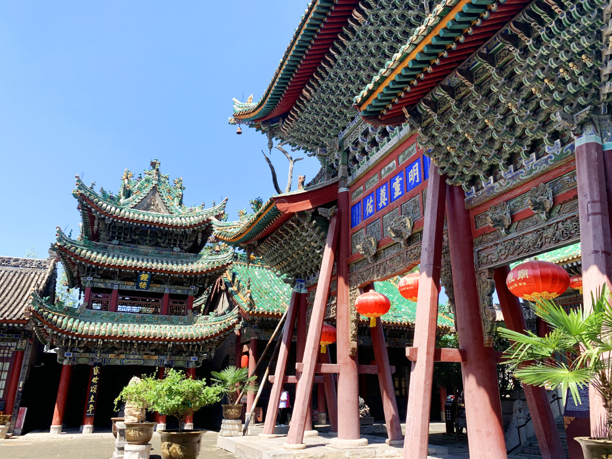 陕西三原县城隍庙中国现存最完整的明清古建筑群之一