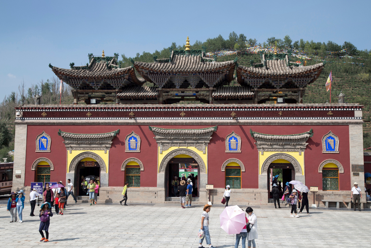 青海古建筑——塔尔寺