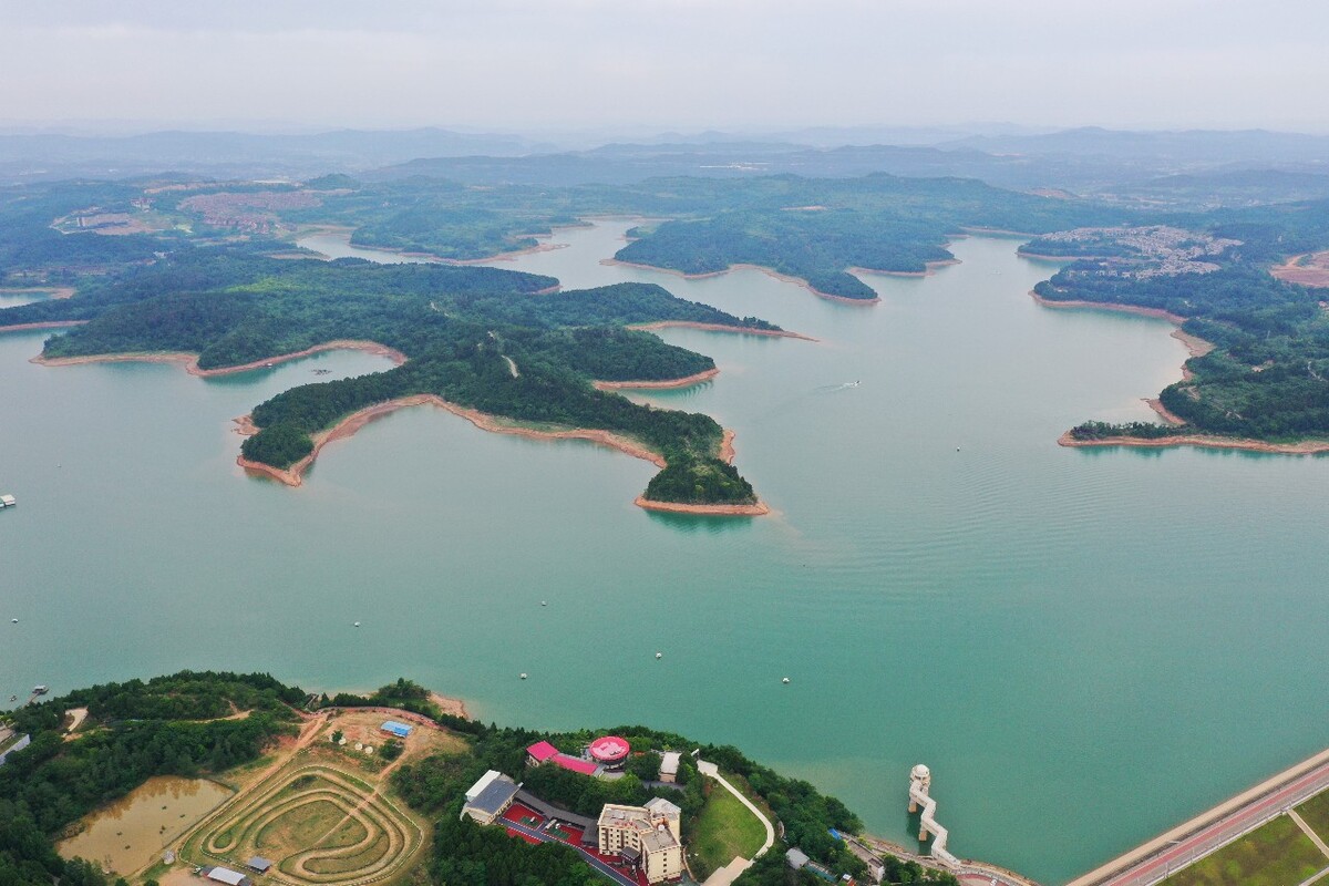 绵阳游仙区仙海风景区图片