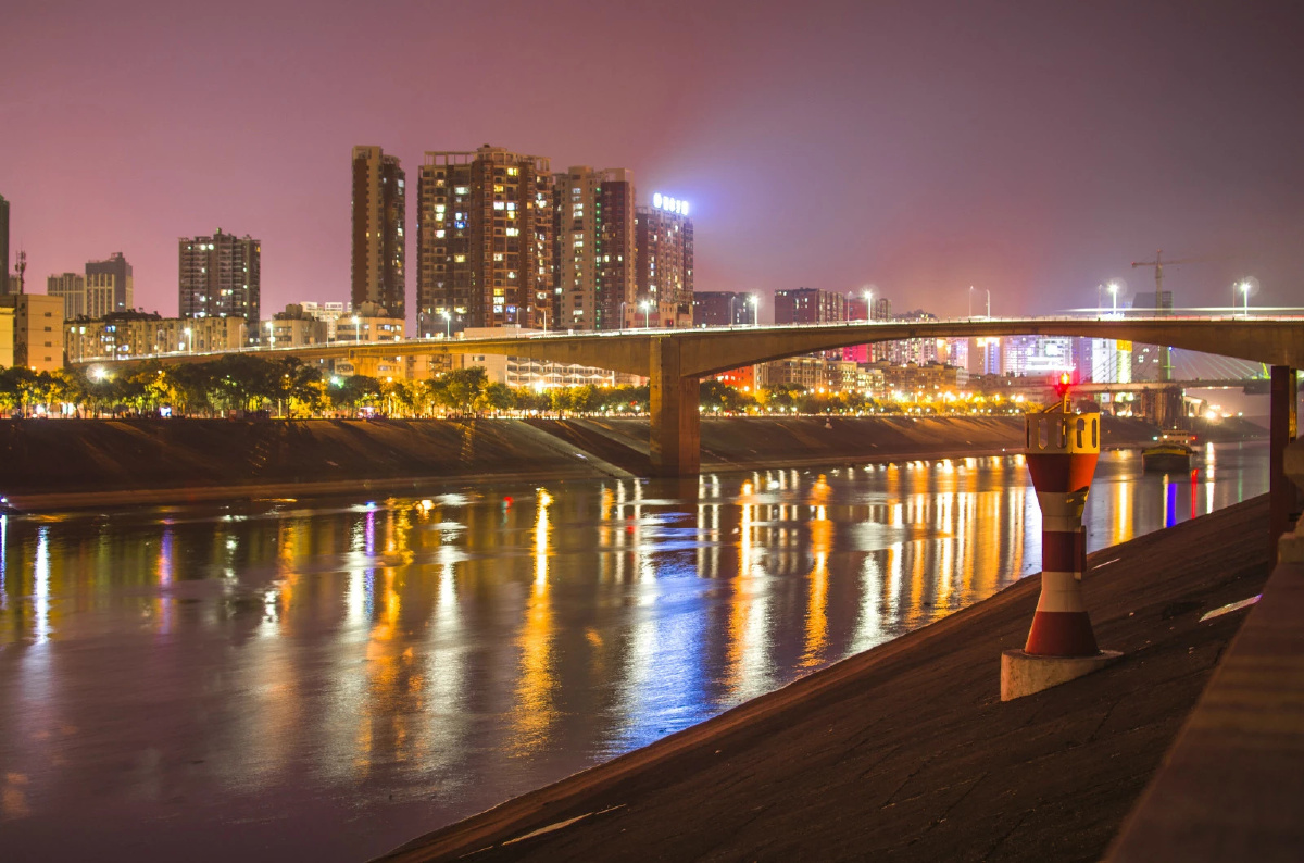 宜昌西坝夜景