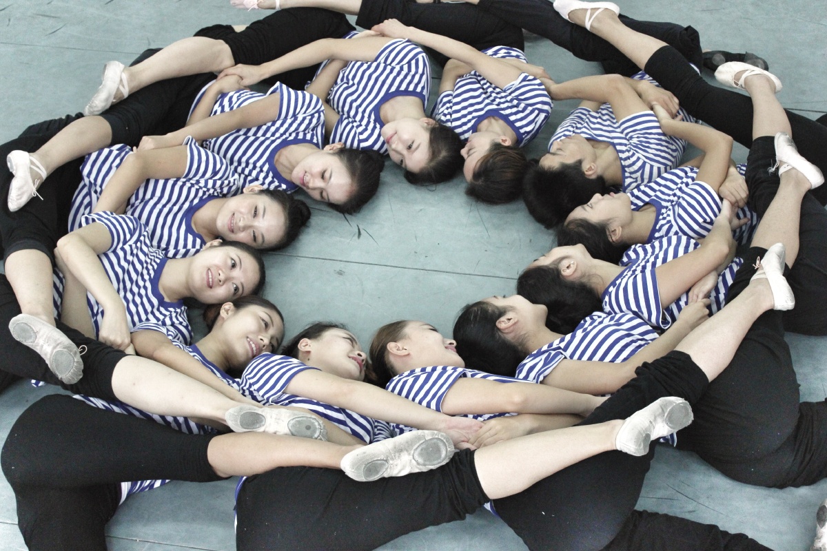 舞蹈班毕业照一组