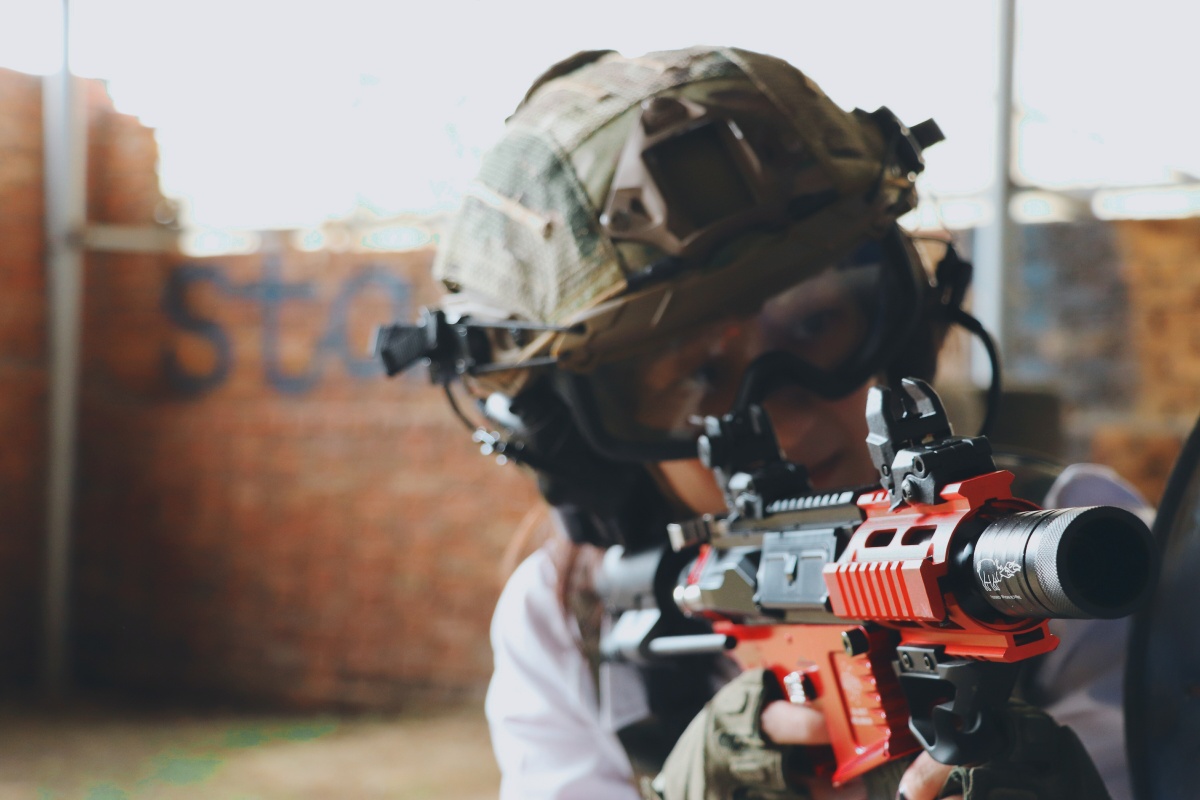 秦皇岛水弹cs俱乐部闲拍