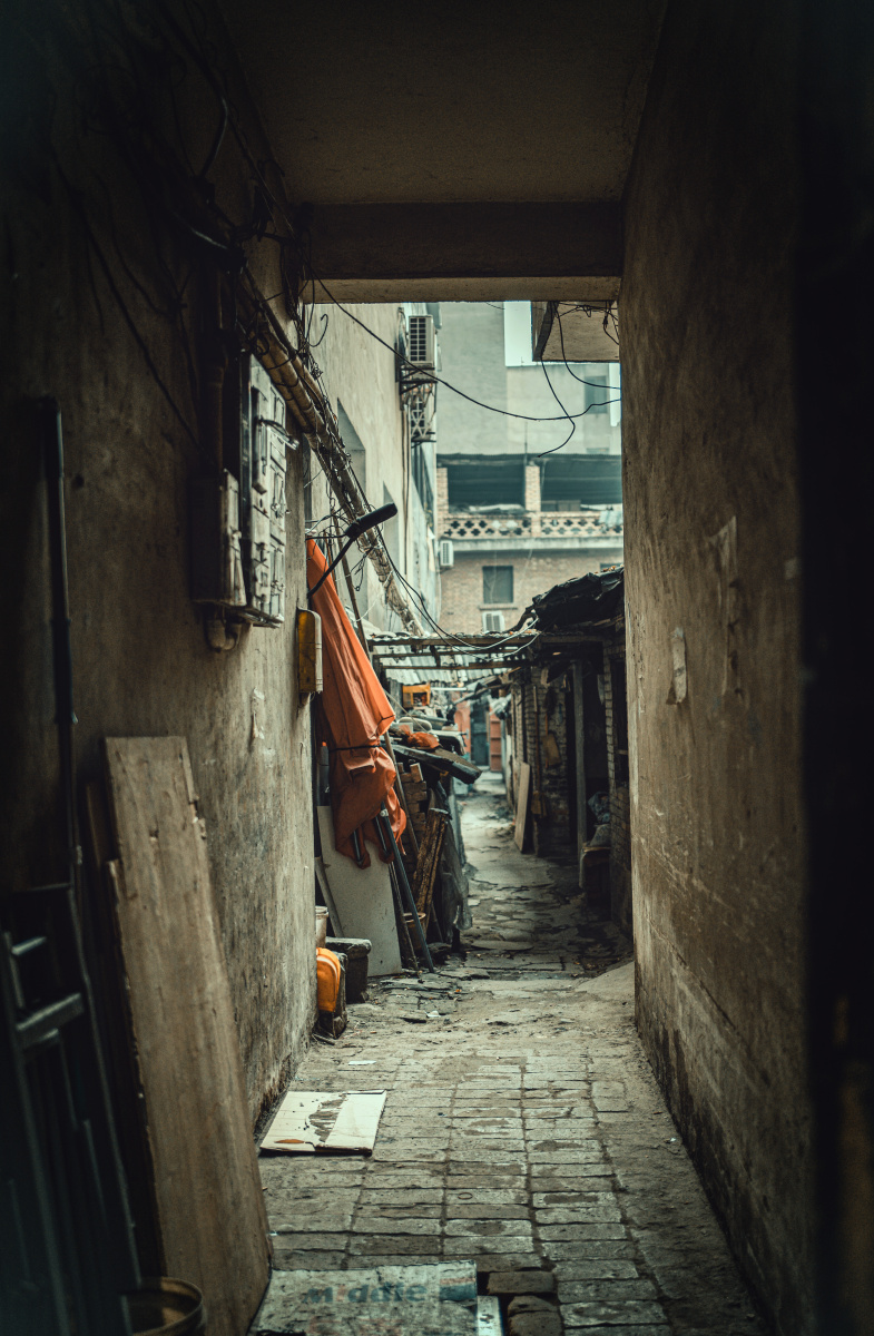 古城西安里的老房子