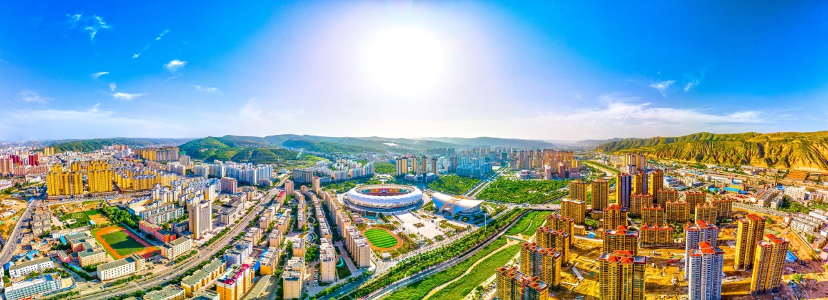 定西全景小城定西