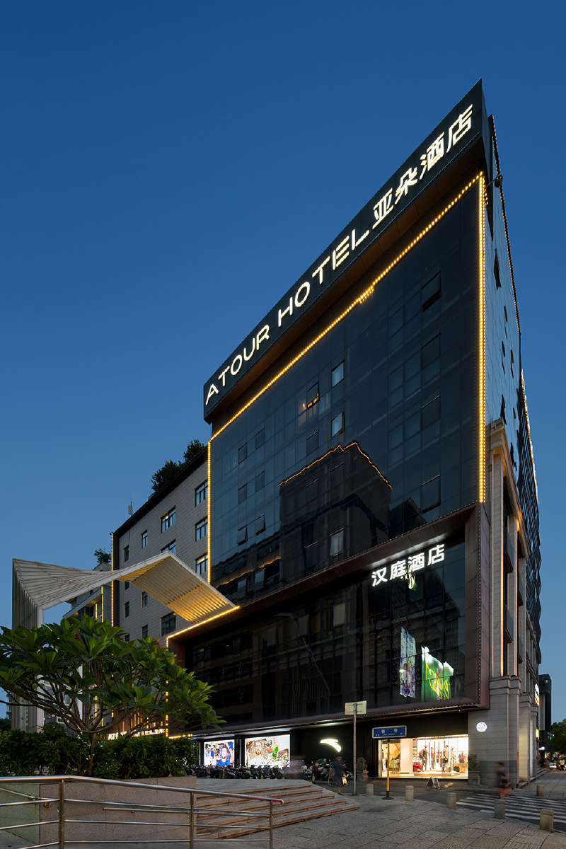 福州三坊七巷旁的亚朵酒店