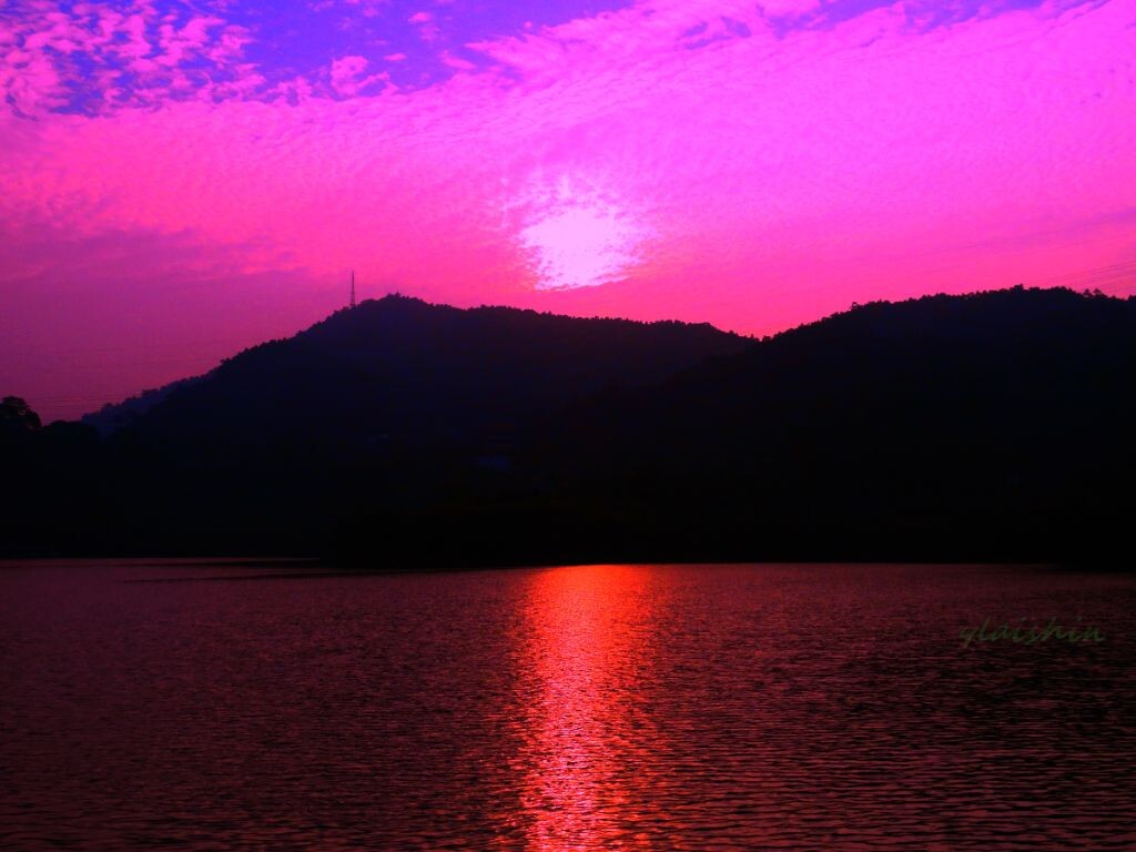 水濂山日出