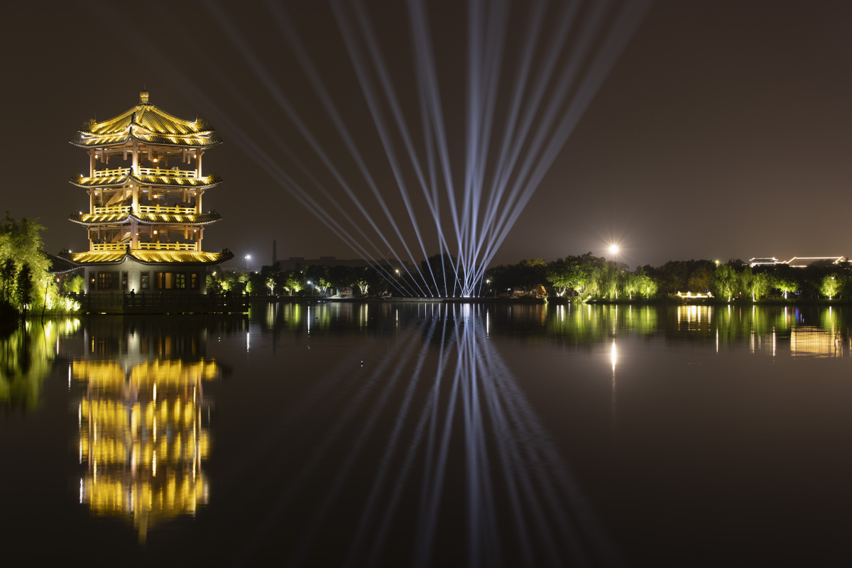 东莞华阳湖烟火