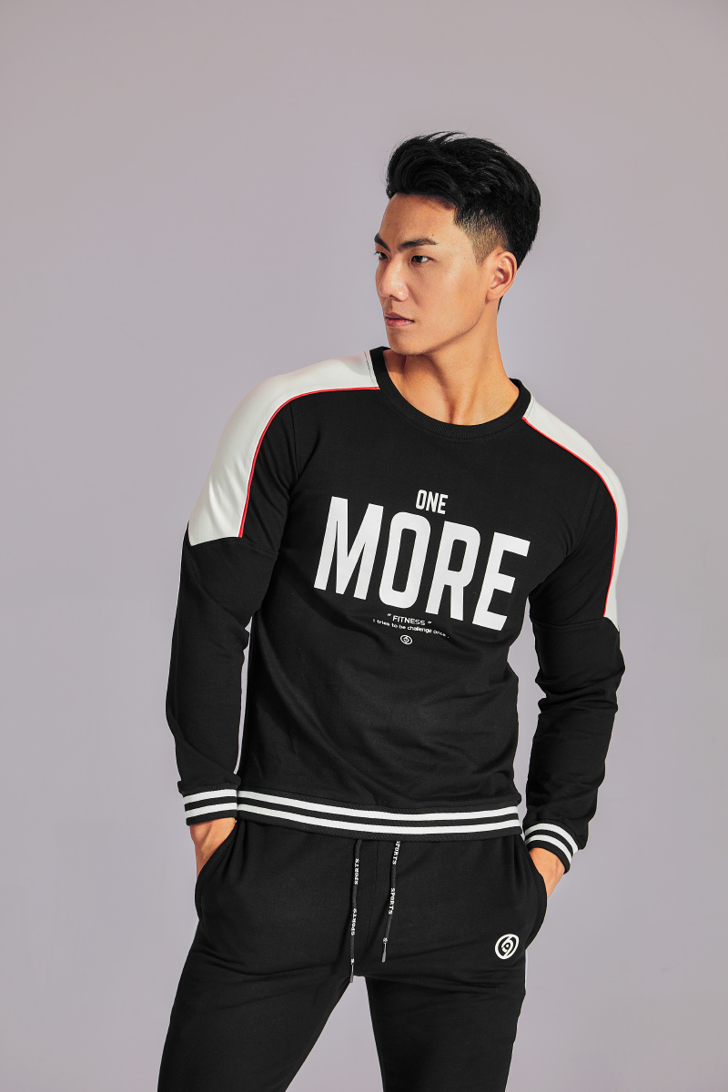 男士运动服修图