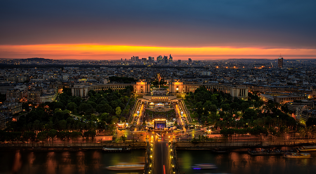 暮色巴黎