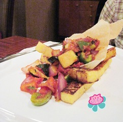 IMG_0603 焗玉米饼配杂蔬菜
