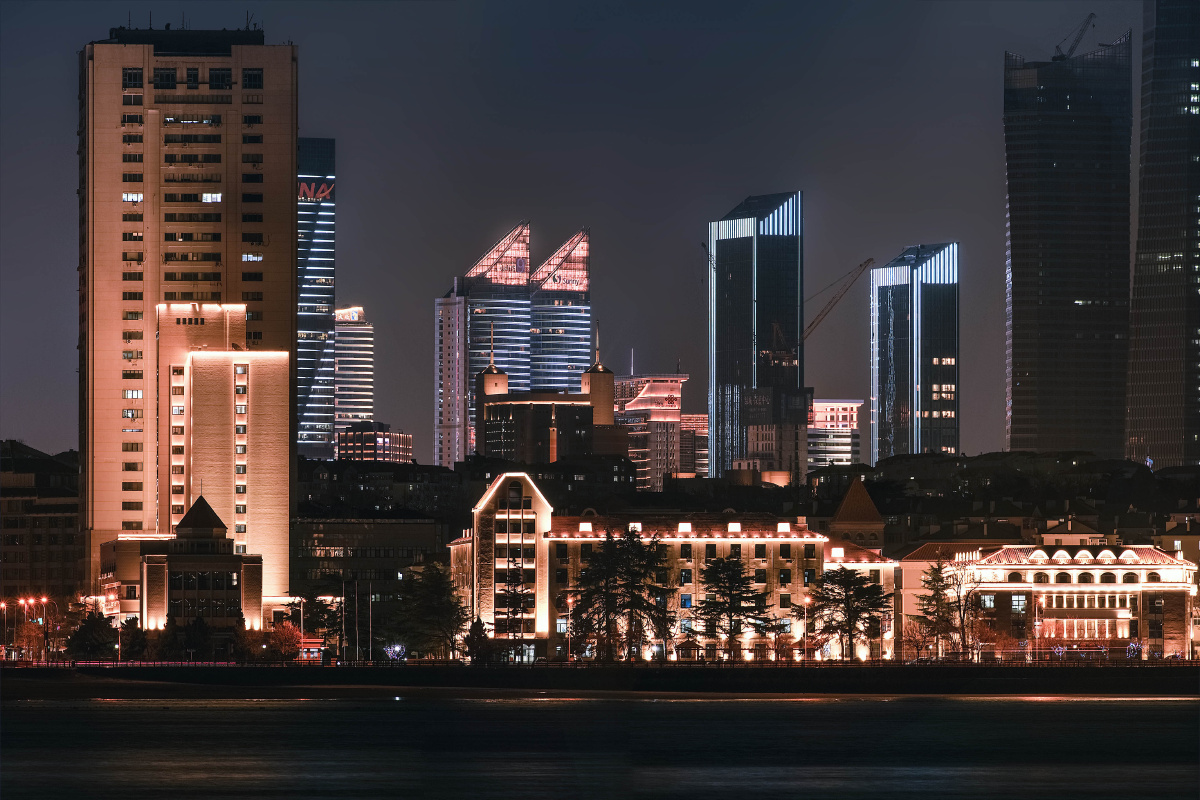 城市灯火