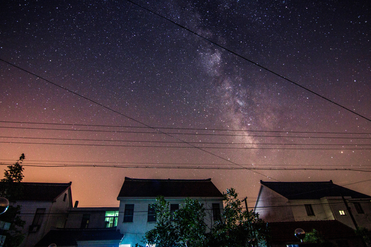 小时候觉得外婆家的星空总是令人遐想
