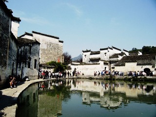 宏村的水塘