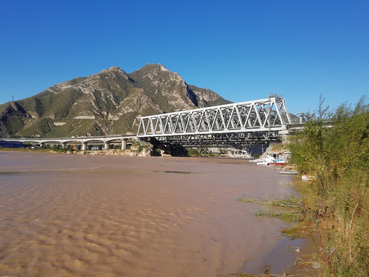 山西河津龙门口陕西和山西交界处
