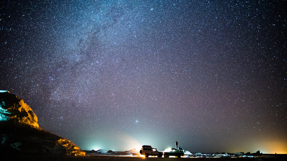 第一次尝试拍摄星空