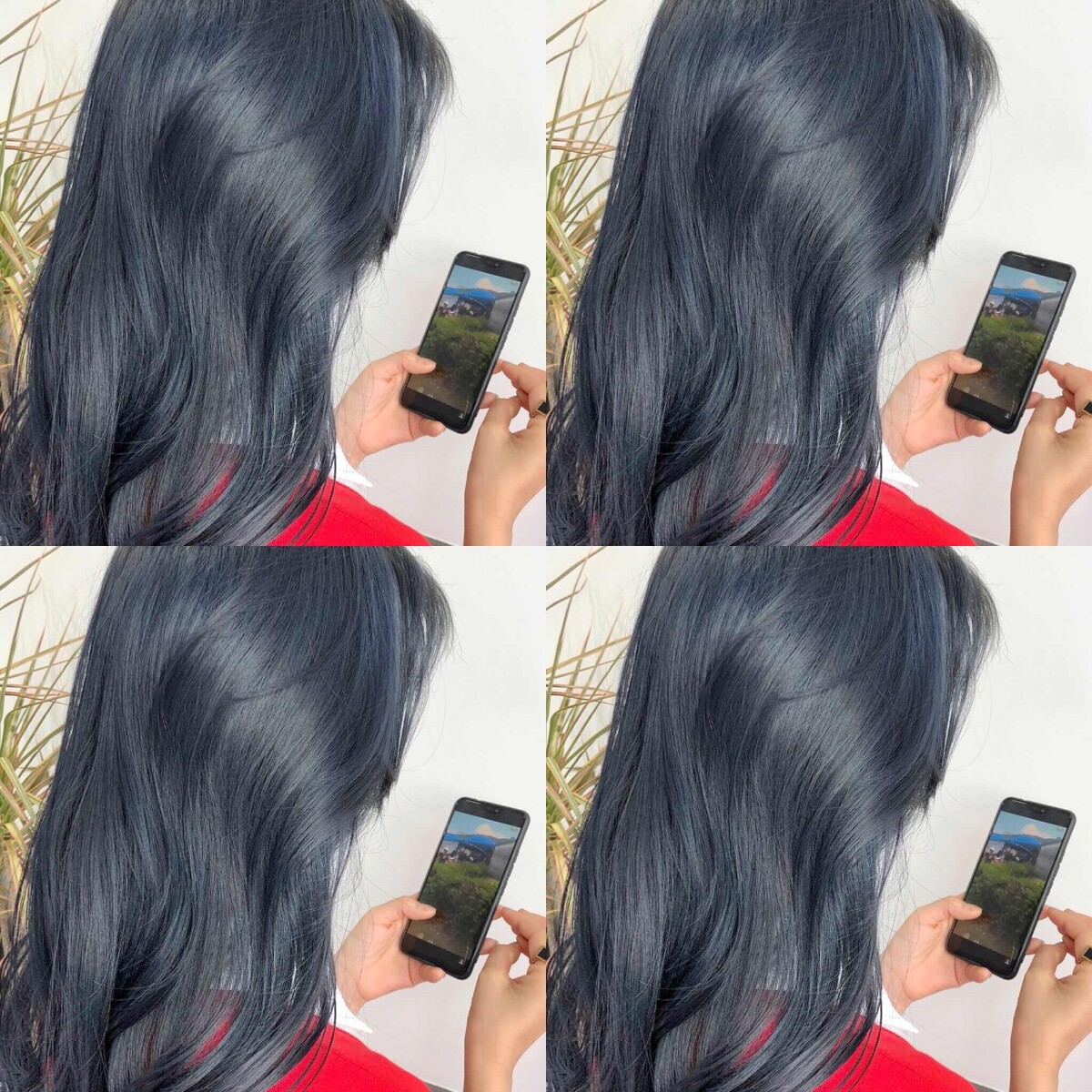 头发打彩蜡是什么颜色