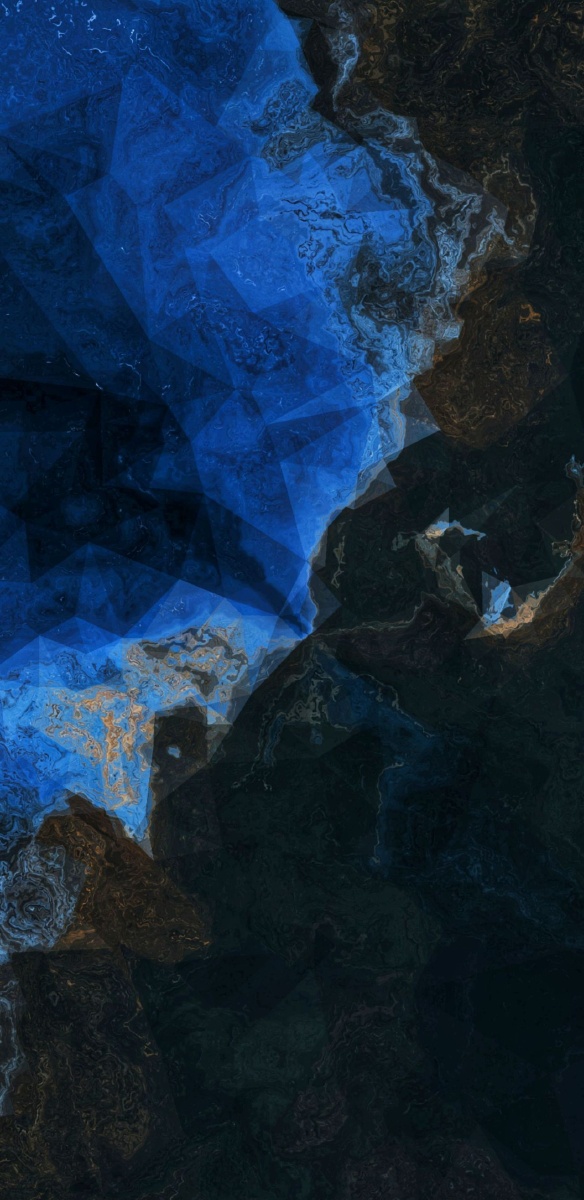 杂乱无序色彩强烈对比