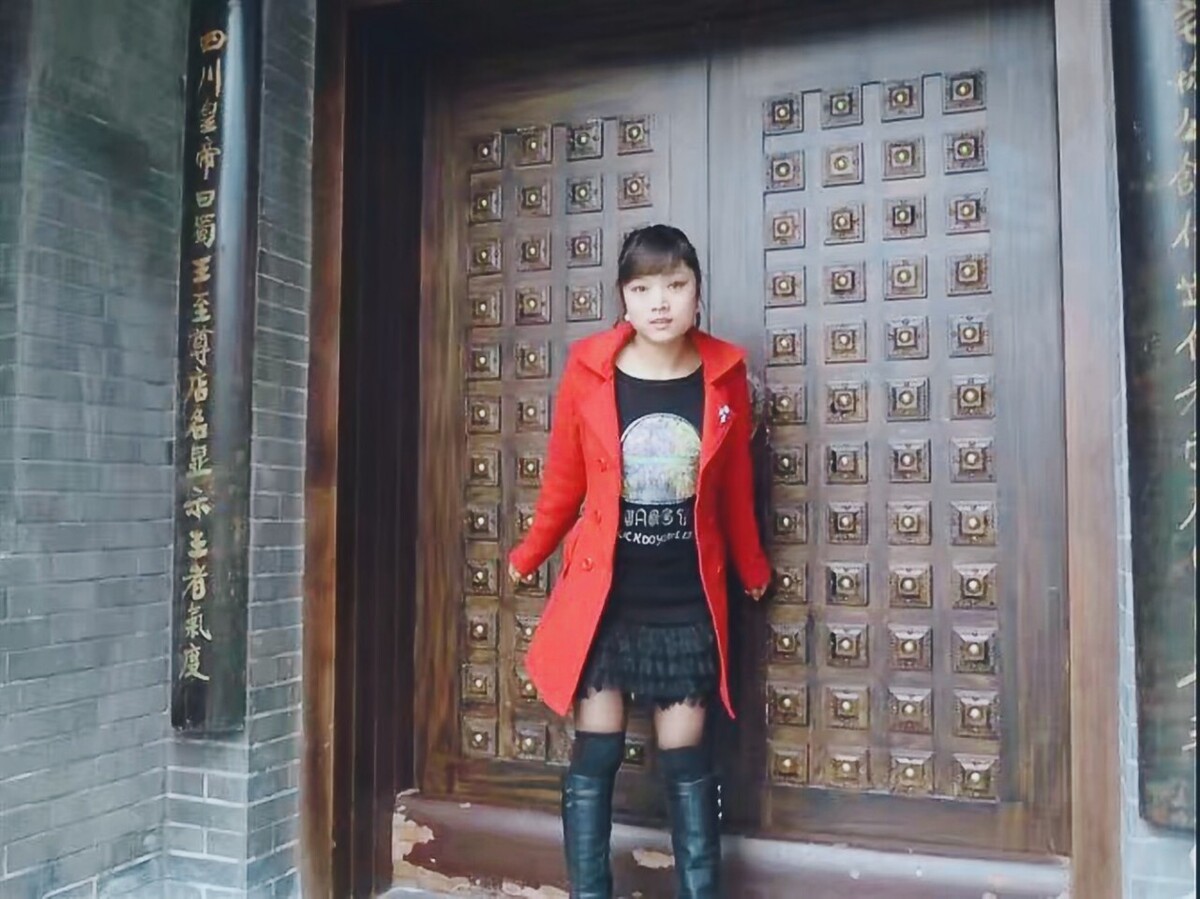 在宽窄巷子