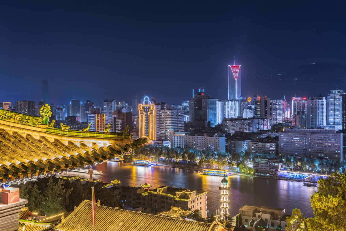 兰州夜景