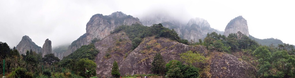雁荡山 全景 拼图
