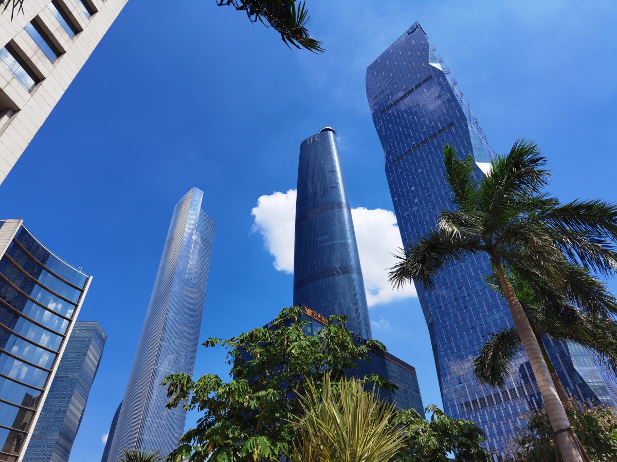 广州珠江新城摩天大楼