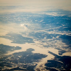 水墨山河