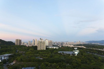 阳台 傍晚