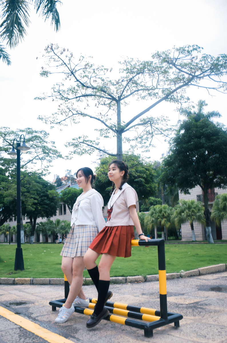 闺蜜校园写真