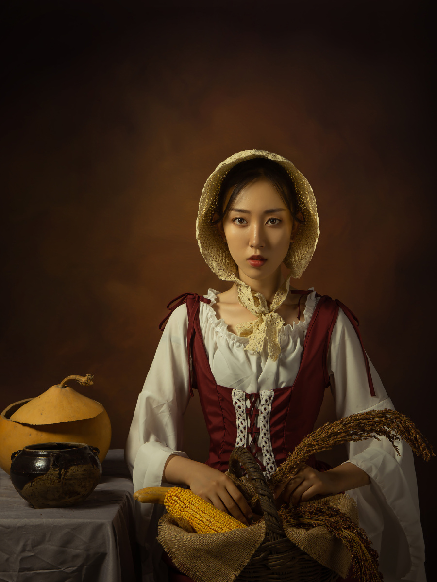 新古典主义复古人像