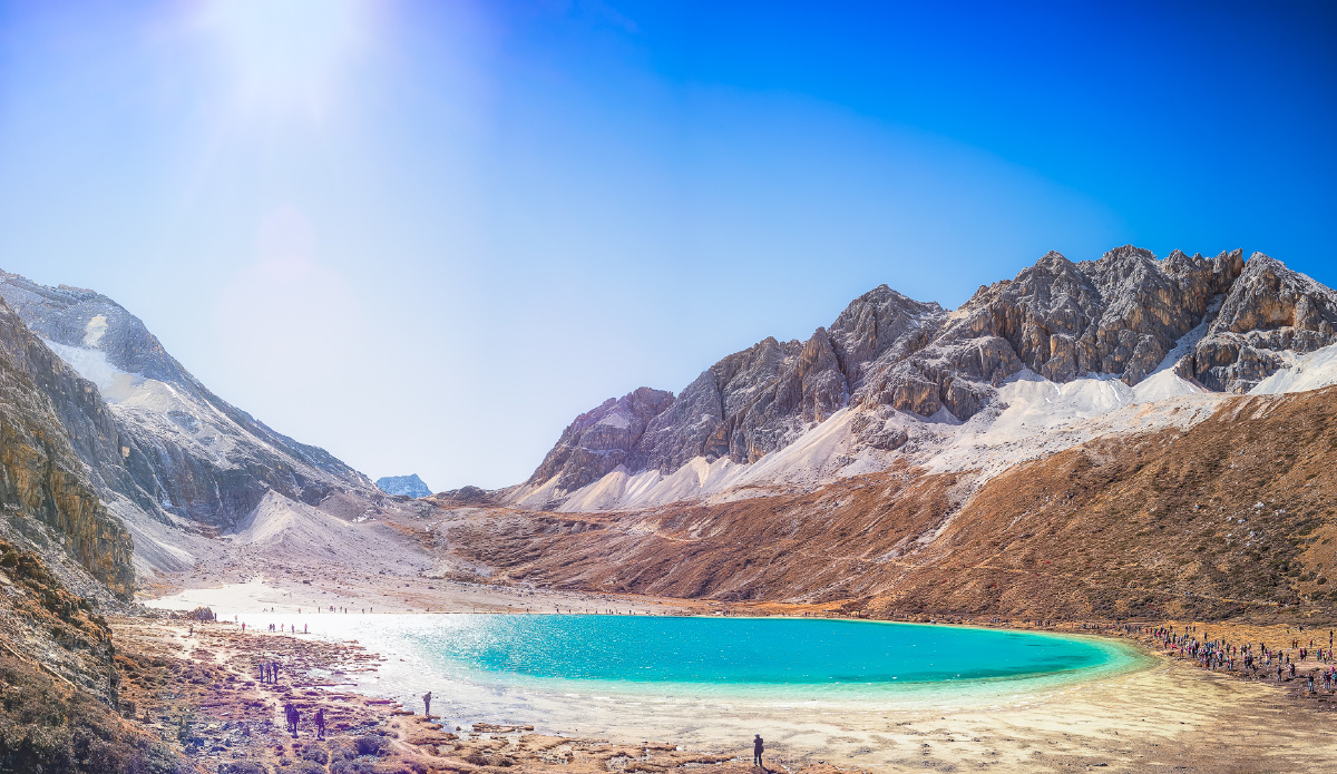 稻城亚丁牛奶湖