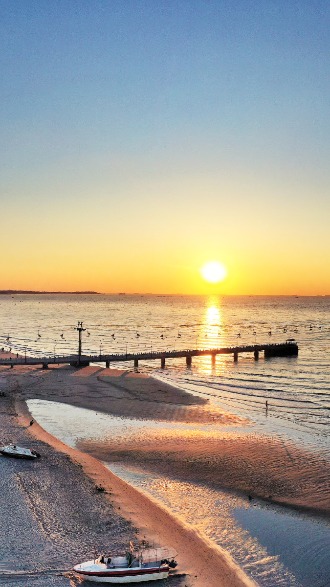 秦皇岛 仙螺岛 日出 - dingboung