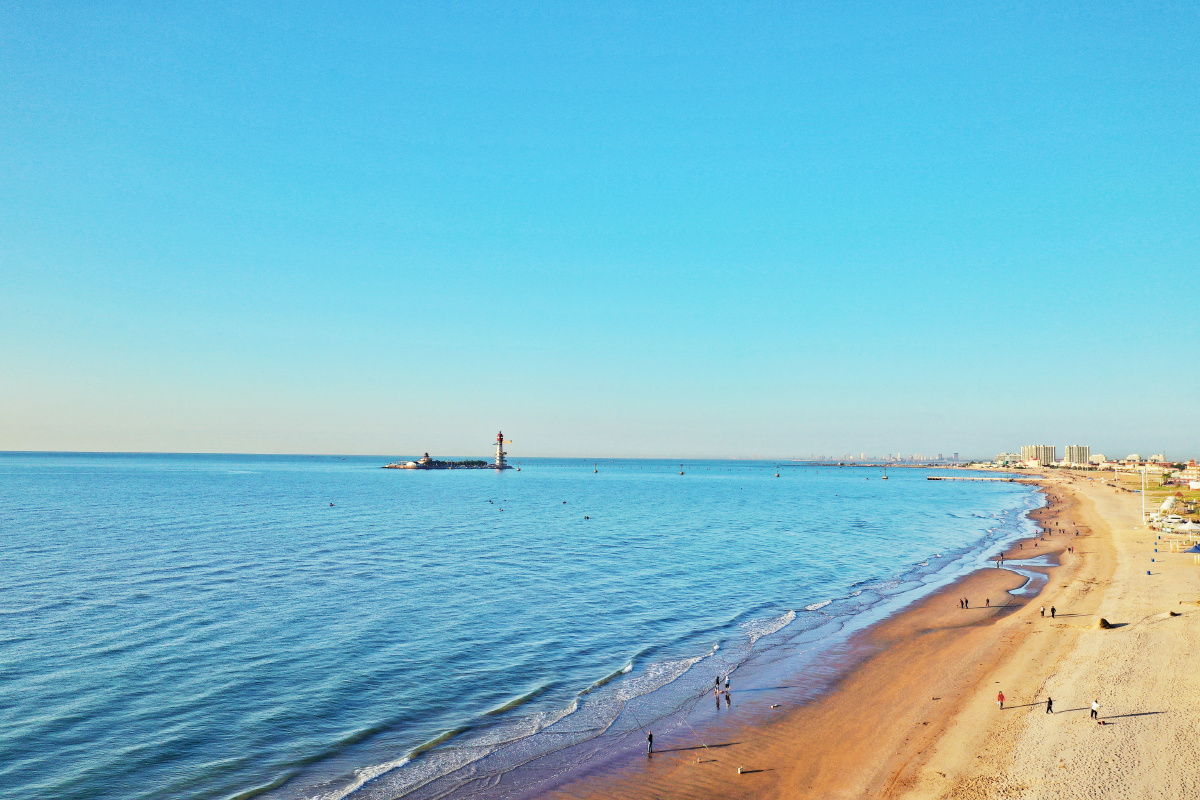 秦皇岛仙螺岛日出