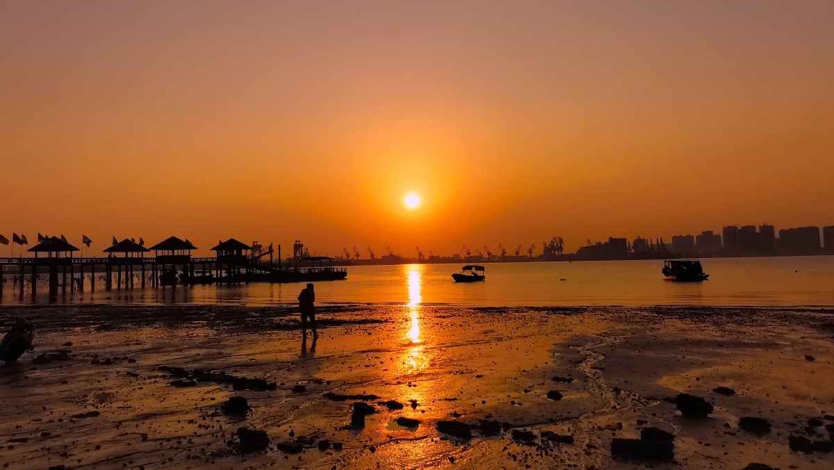 特呈岛之落日余晖 - c调光影 - 图虫