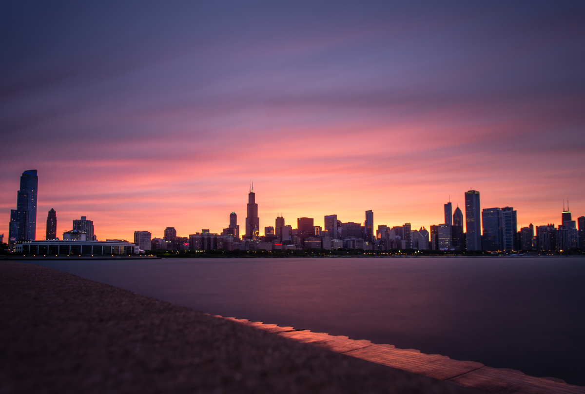 芝加哥傍晚