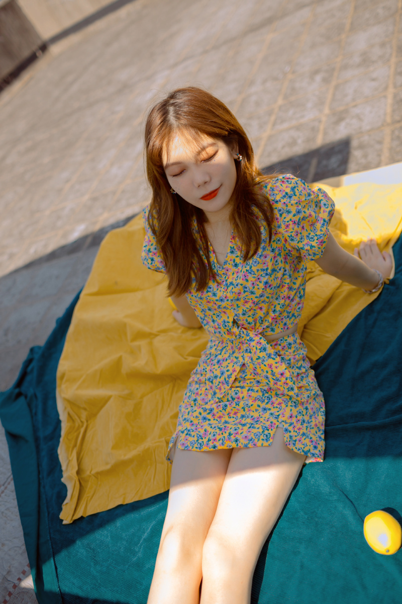 天台少女马婷的写真