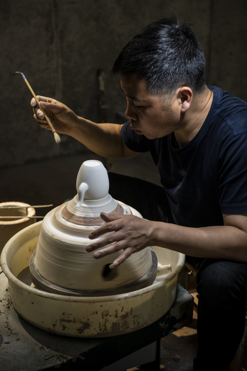 制瓷手艺人