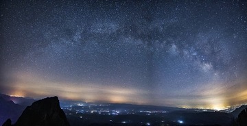 轿顶山星空