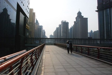 都市背影