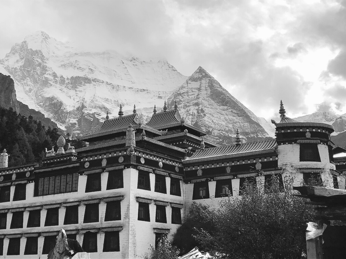 稻城、亚丁 冲古寺