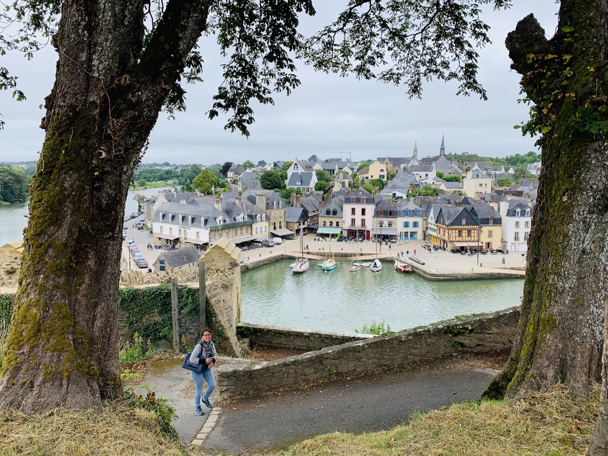 非常可爱的城市auray位于可丽饼的故乡布列塔尼大区