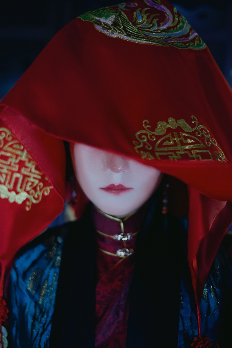 爱不知何起风止意难平囍汉婚恐怖系列创作小众主题不喜勿喷出镜孟婆妆