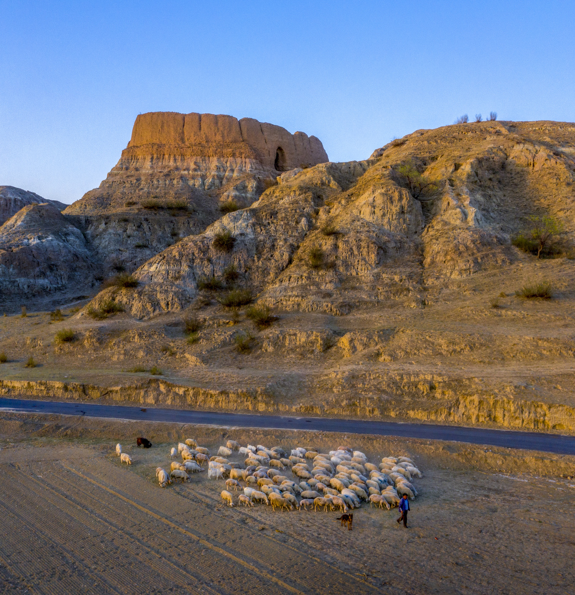 明朝京师北防线二飞越张家口蔚县长城军堡