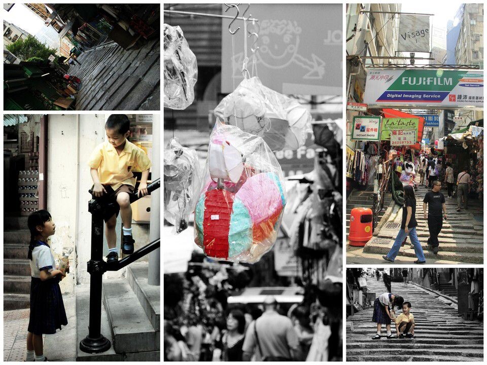 路易威登漫步香港-Soundwalk HongKong<br />
3.砵甸乍街 香港最古老的街道，小心圆石头很滑