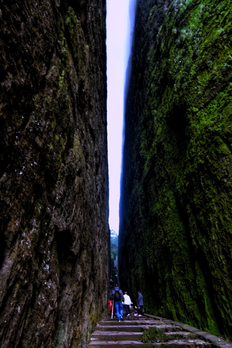 江郎山一线天 61 摄于浙江衢州江山市.