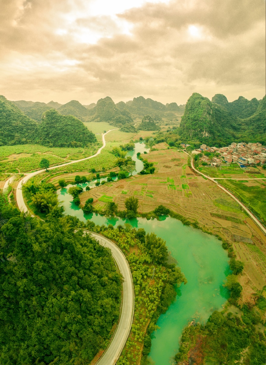 广西南宁隆安布泉河