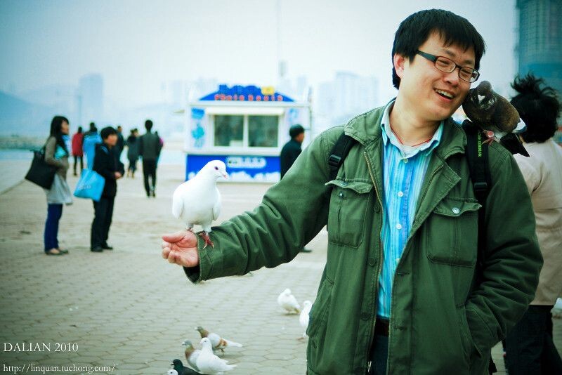 我<br />
摄于2010年4月 大连